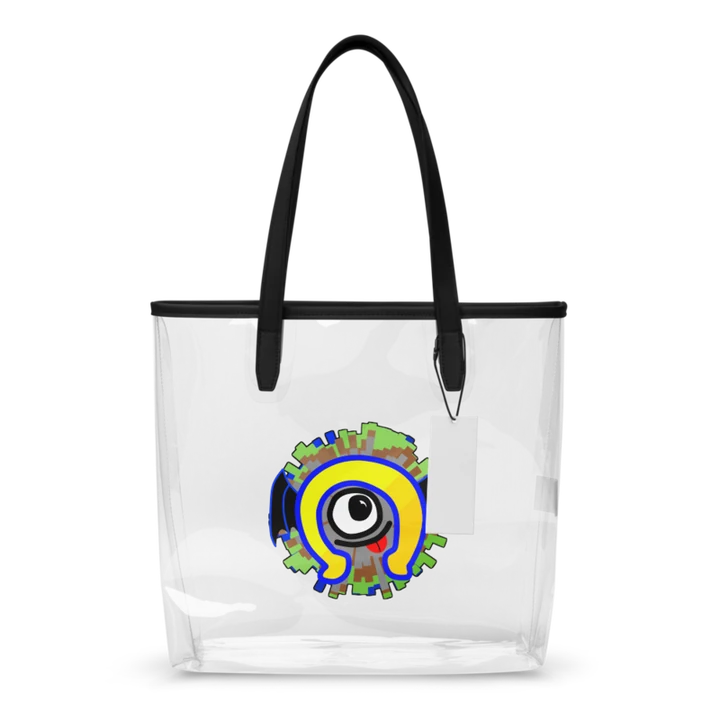 Aceserver アルファくん クリアトート（クリア）の商品化イメージ