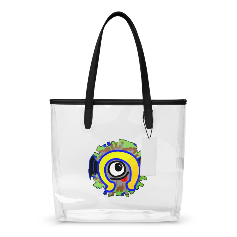 Aceserver アルファくん クリアトート（クリア）の商品化イメージ