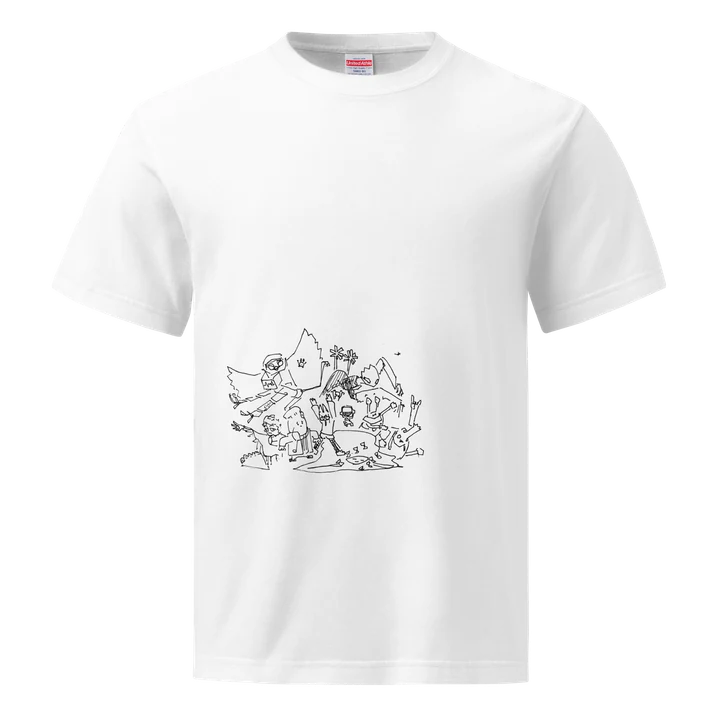 Hatt 私が作りました!! ハイクオリティTシャツ（ホワイト）の商品化イメージ